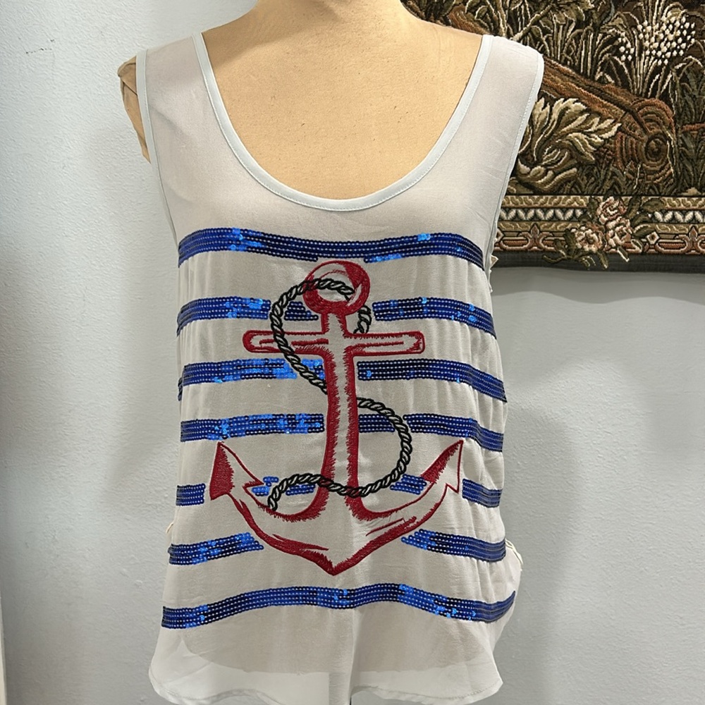 THE CLASSIC Summer Anchors Away Cover. Size M